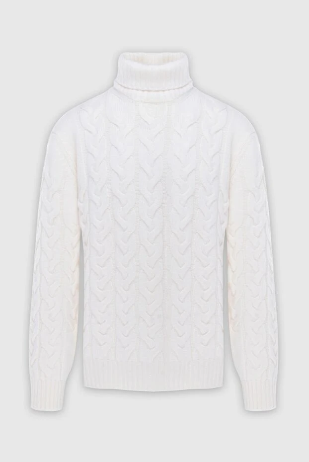 Gran Sasso white wool sweater for men 171300 - photo 1