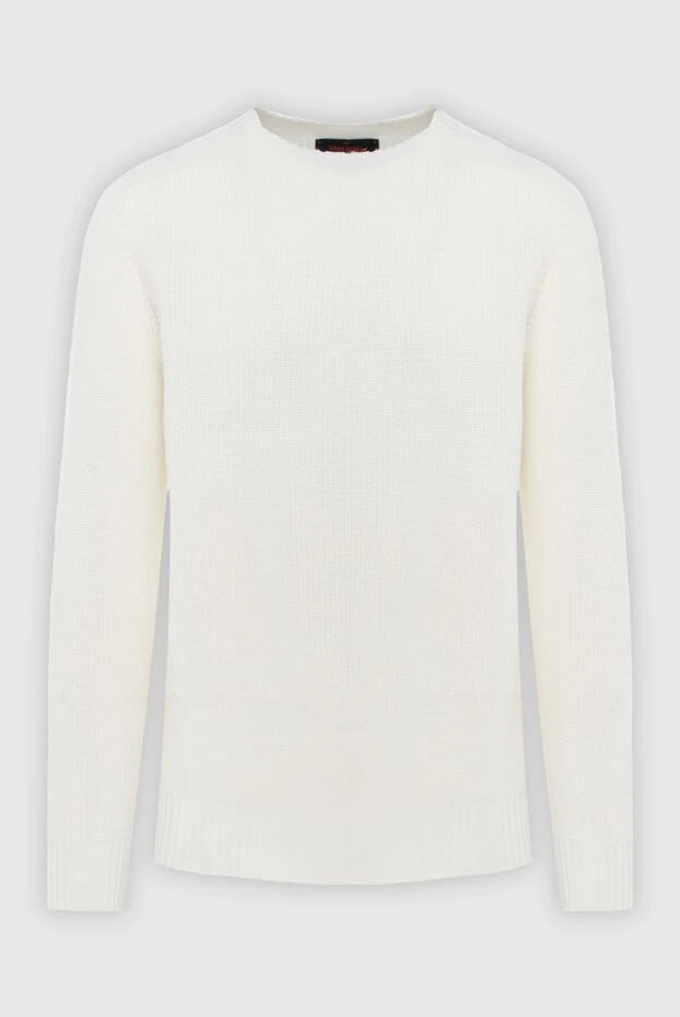 Gran Sasso white wool sweater for men 171301 - photo 1