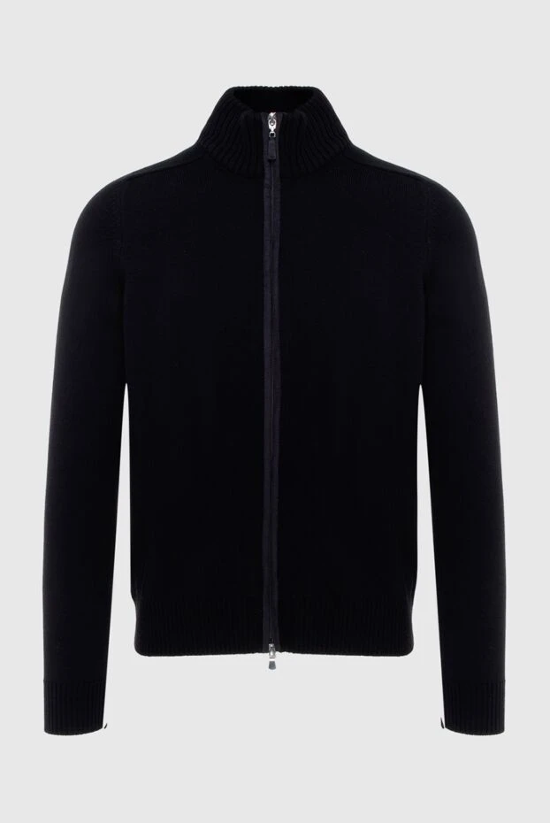 Gran Sasso man black wool cardigan for men buy with prices and photos 171342 - photo 1