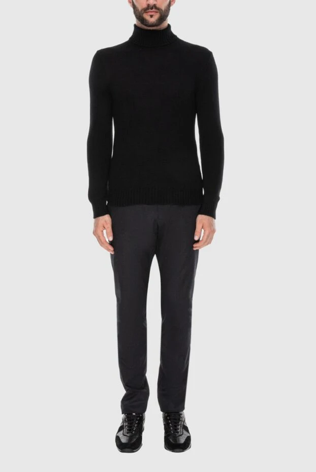 Gran Sasso man black wool jumper for men buy with prices and photos 171356 - photo 2
