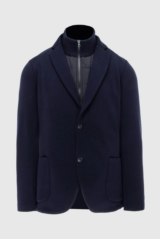 Gran Sasso man jacket demi-season blue for men buy with prices and photos 171368 - photo 1