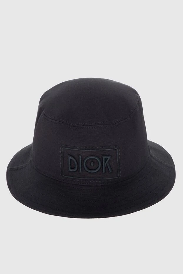 Dior woman women's black cotton panama hat 171371 - photo 1