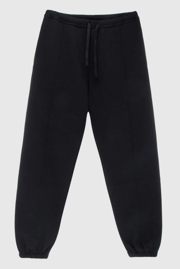 Dior чоловічі спортивні штани чоловічі з бавовни та вовни чорний купити фото з цінами 171373 - фото 1