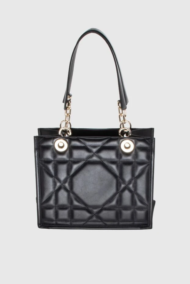Dior жіночі сумка зі шкіри чорна жіноча купити фото з цінами 171376 - фото 1