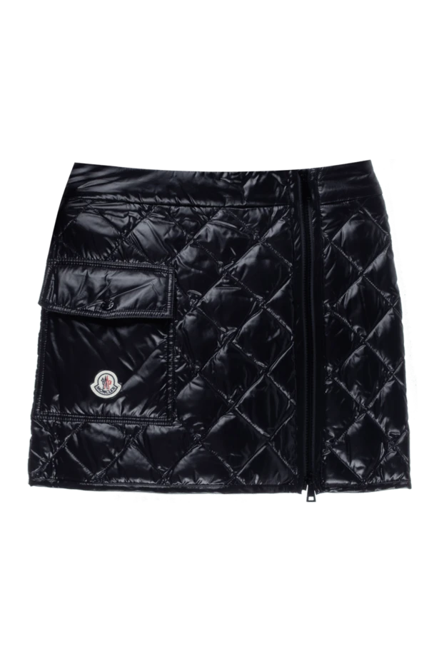 Moncler женские юбка из полиамида черная женская купить с ценами и фото 171427 - фото 1