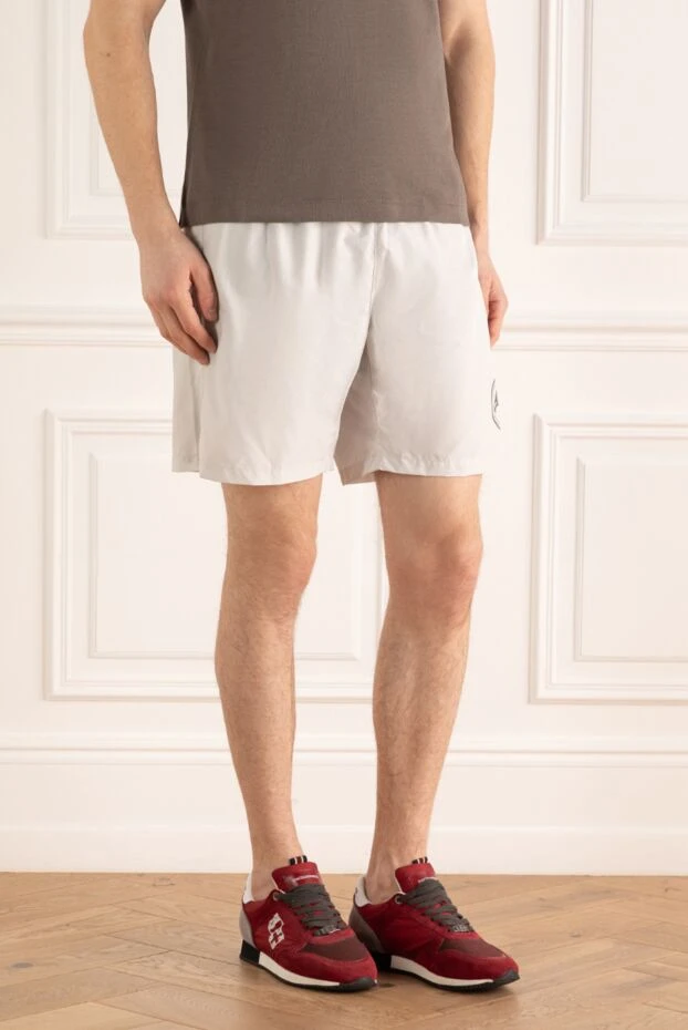 Stefano Ricci white polyester beach shorts for men 171477 - photo 3