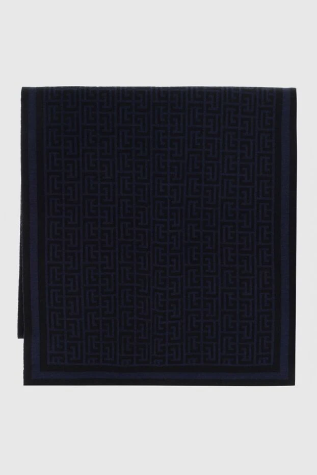 Balmain man black wool scarf for men buy with prices and photos 171511 - photo 1