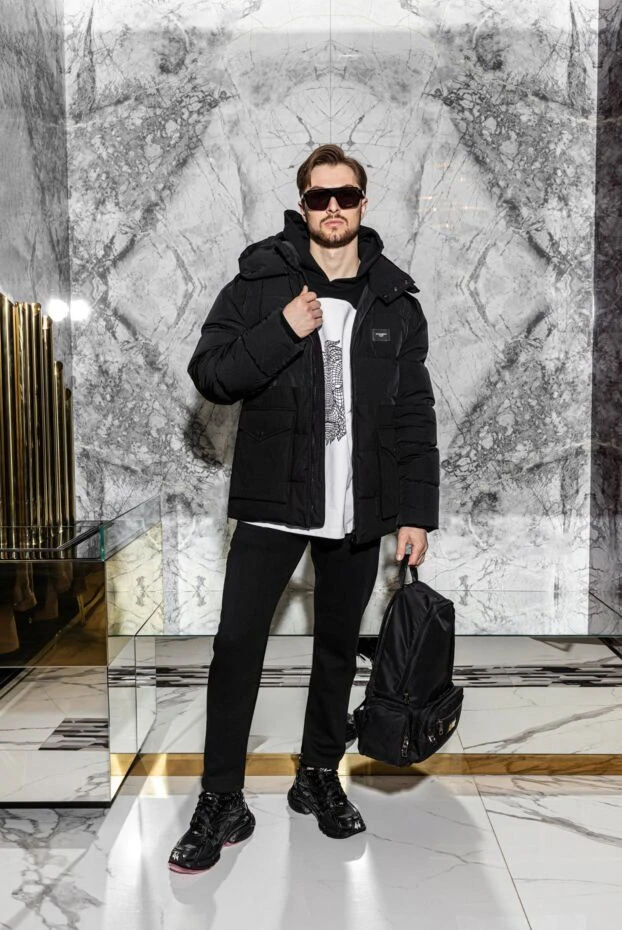 Balmain худі бавовняне біле чоловіче 171531 - фото 2