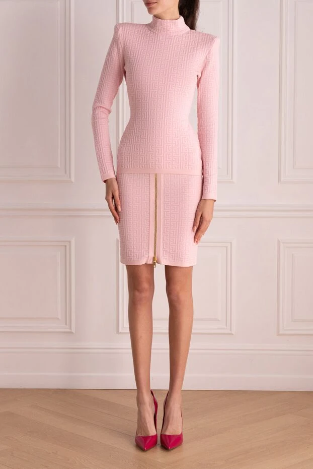 Balmain woman pink skirt suit for woman 171540 - photo 2