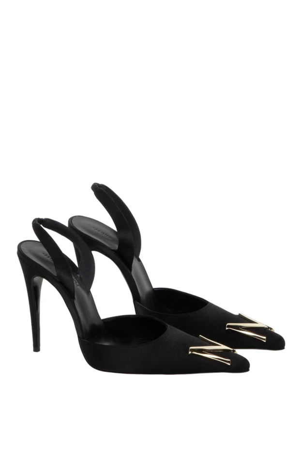 Magda Butrym жіночі туфлі зі шкіри та шовку чорні жіночі купити фото з цінами 171603 - фото 2