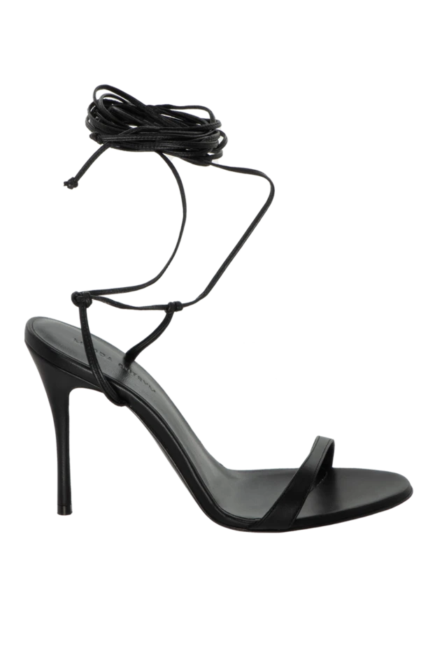 Magda Butrym woman black leather sandals for women 171605 - photo 1