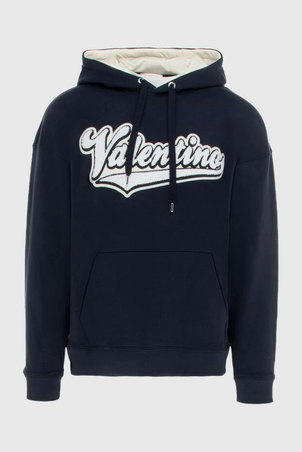 Valentino hoodie for men made of cotton blue 195702 - photo 1