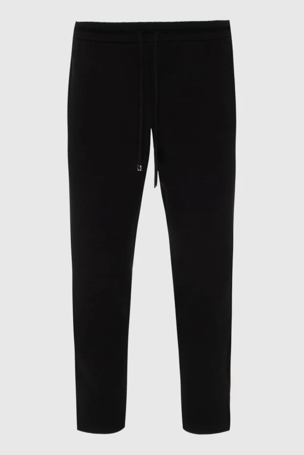 Zilli men's cashmere and silk sweatpants black 171784 - photo 1