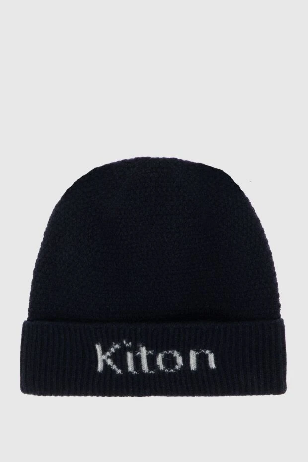 Kiton man cashmere hat black for men buy with prices and photos 171827 - photo 1