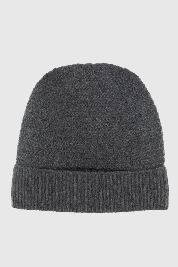 Kiton man cashmere hat gray for men 176175 - photo 3