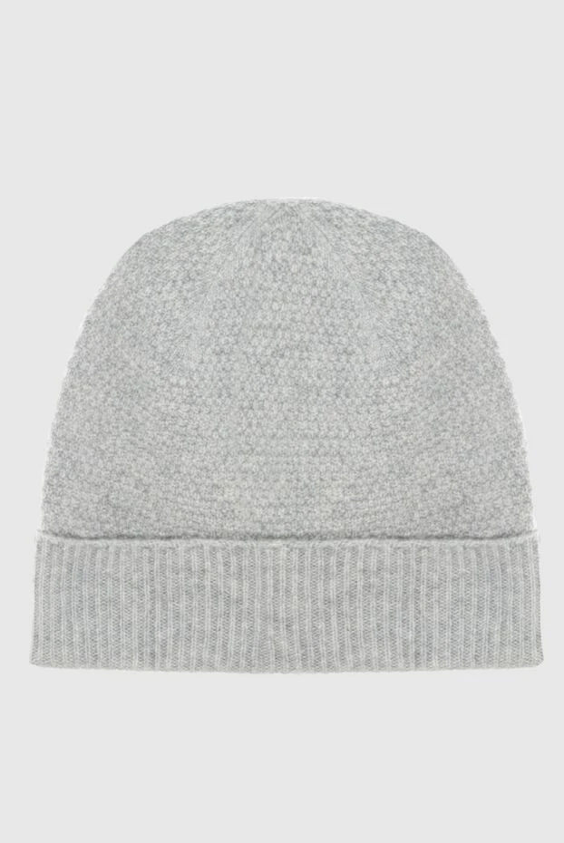 Kiton man cashmere hat gray for men 176175 - photo 3