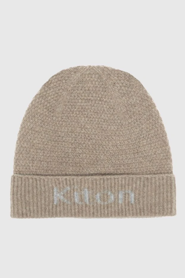 Kiton man gray cashmere hat for men buy with prices and photos 171830 - photo 1