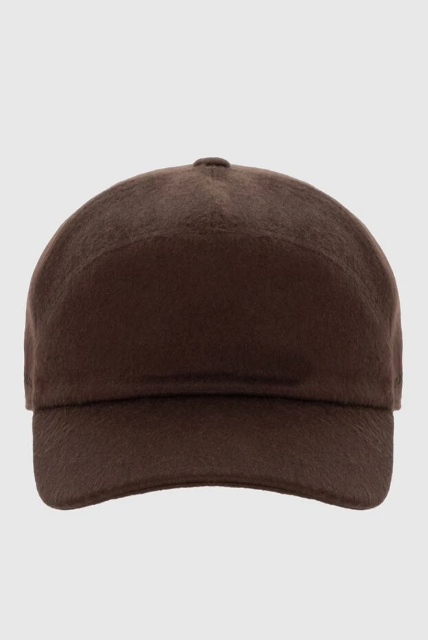 Kiton man brown cashmere cap for men buy with prices and photos 171833 - photo 1