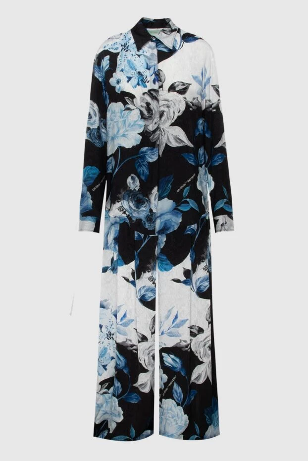 Off-White woman women's black silk trouser suit buy with prices and photos 171851 - photo 1