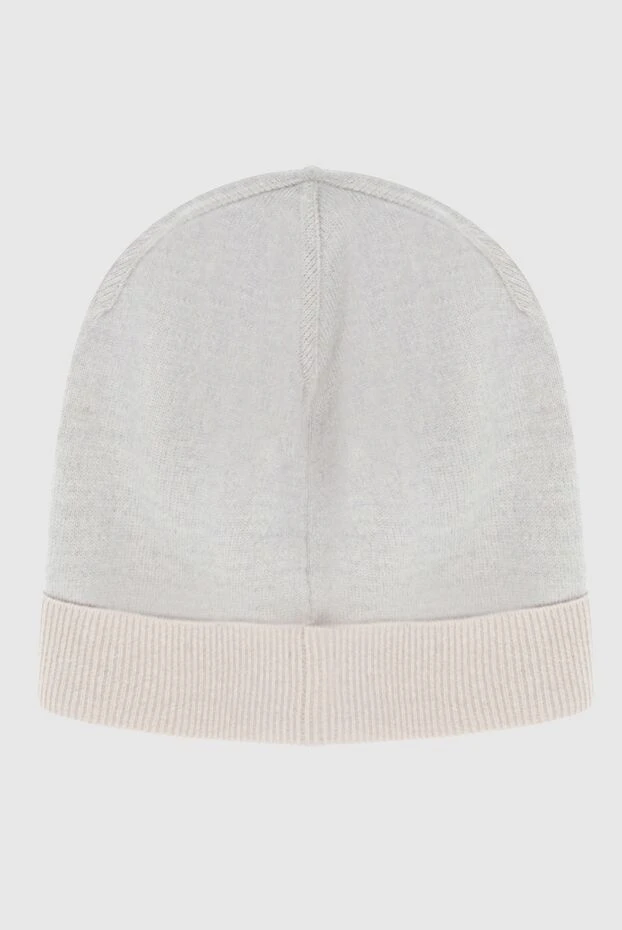 Stefano Ricci шапка з кашеміру та шовку бежева чоловіча 171852 - фото 3