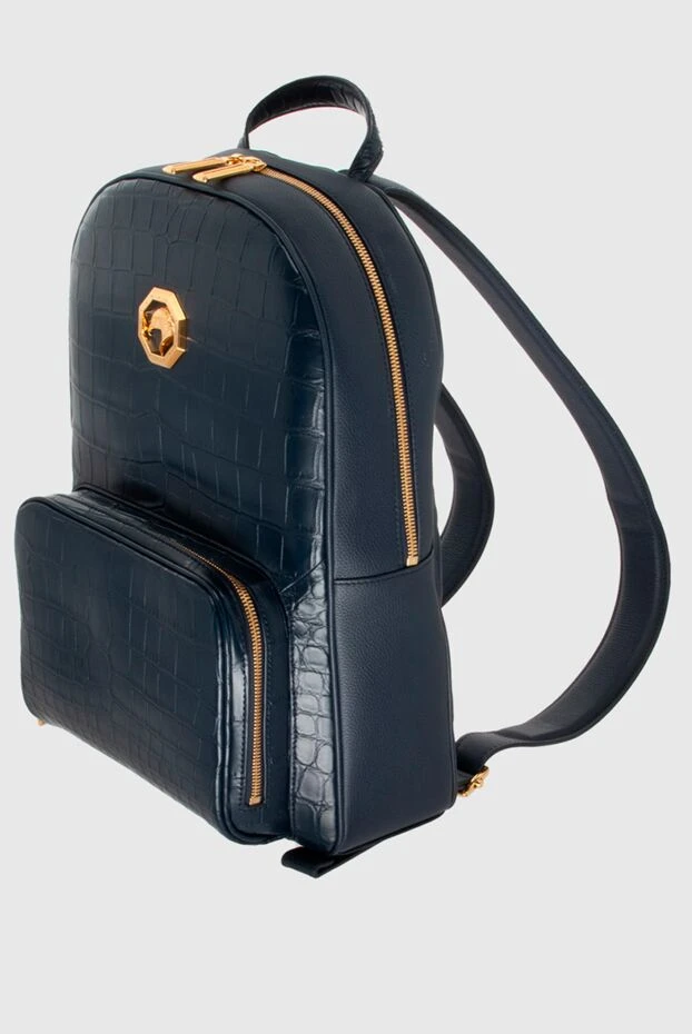 Stefano Ricci backpack made of crocodile leather blue for men 171861 - photo 3