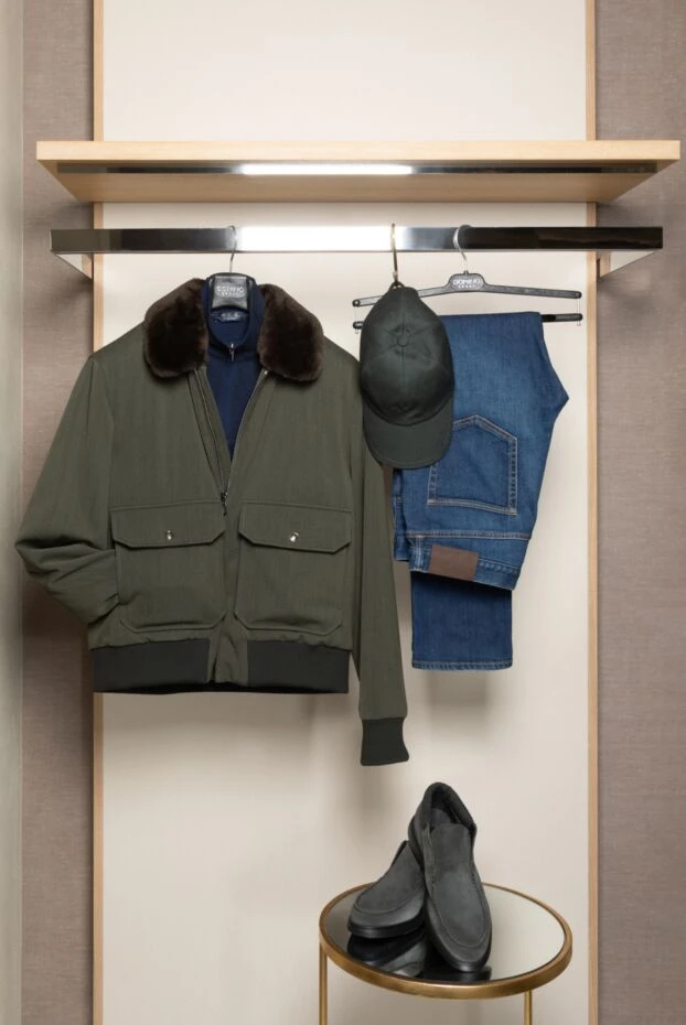 Loro Piana deep dark gray cashmere baseball cap 171886 - photo 2