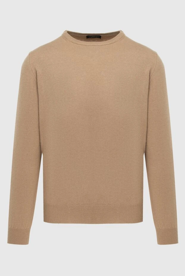 Cesare di Napoli man cashmere jumper brown for men buy with prices and photos 171909 - photo 1