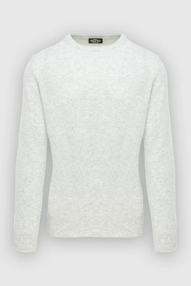 Cesare di Napoli man cashmere jumper white for men buy with prices and photos 171910 - photo 1