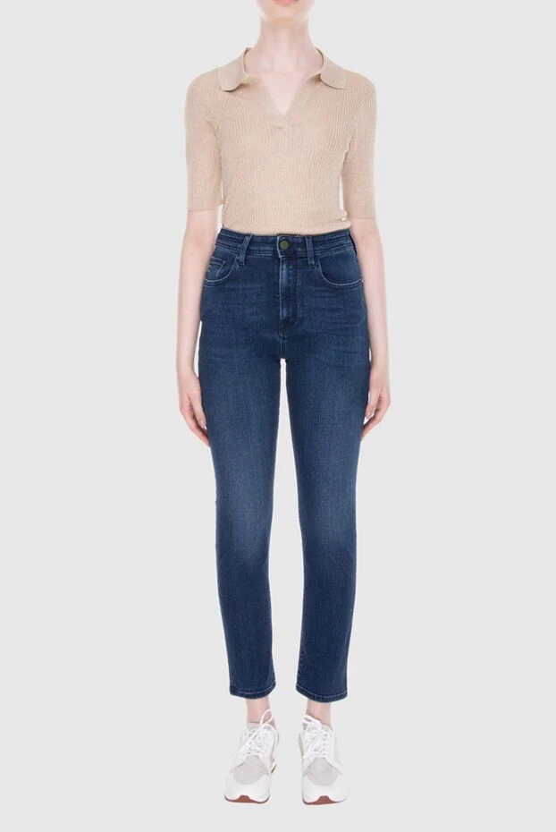 Jacob Cohen жіночі джинси з бавовни сині жіночі купити фото з цінами 171926 - фото 2