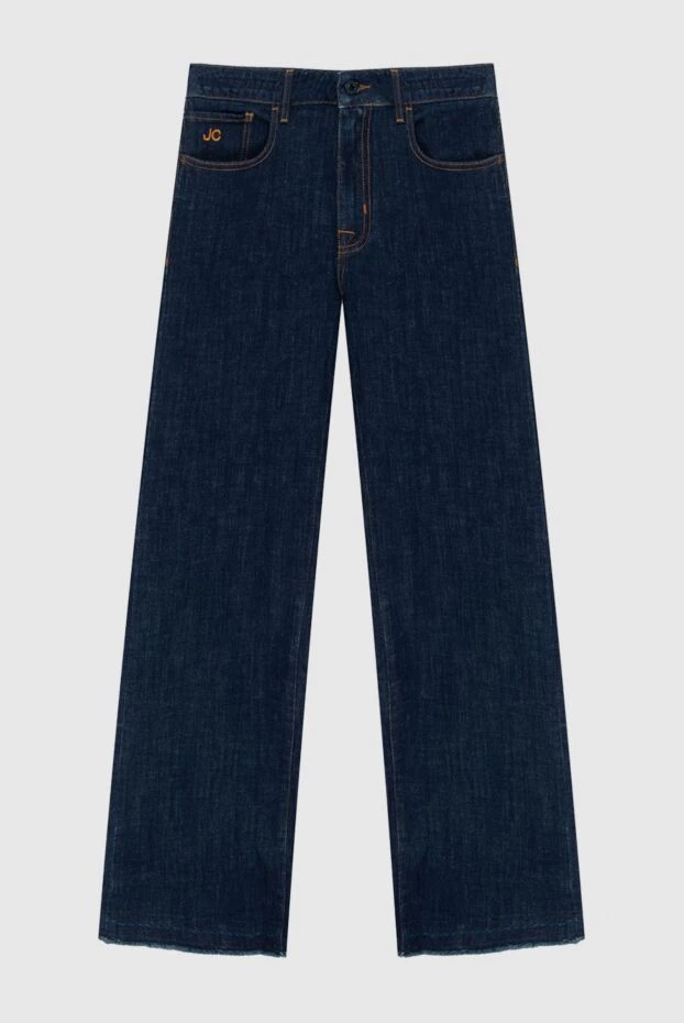 Jacob Cohen женские джинсы из хлопка синие женские купить с ценами и фото 171930 - фото 1