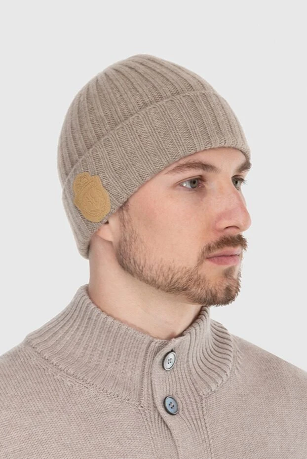 Billionaire man beige cashmere hat for men buy with prices and photos 171966 - photo 2