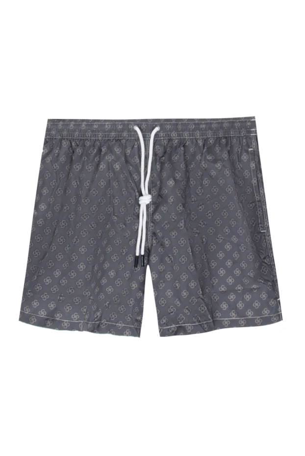 Gran Sasso мужские шорты пляжные из полиэстера серые мужские купить с ценами и фото 171982 - фото 1