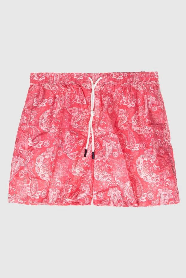 Gran Sasso мужские шорты пляжные из полиэстера розовые мужские купить с ценами и фото 171983 - фото 1