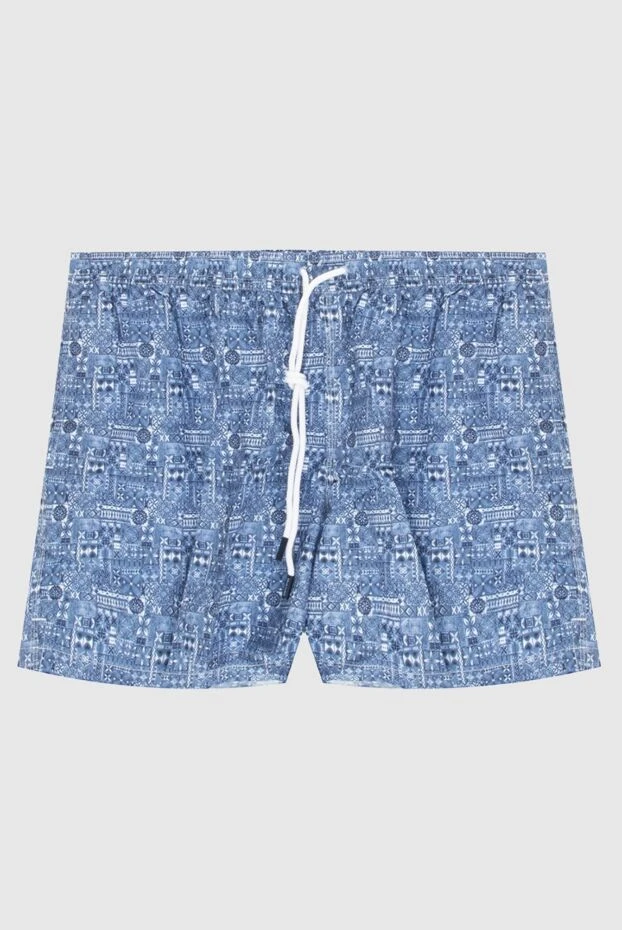 Gran Sasso мужские шорты пляжные из полиэстера синие мужские купить с ценами и фото 171985 - фото 1