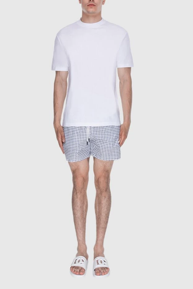 Gran Sasso мужские шорты пляжные из полиэстера белые мужские купить с ценами и фото 171989 - фото 2