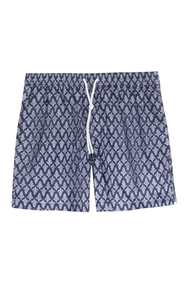 Gran Sasso мужские шорты пляжные из полиэстера синие мужские купить с ценами и фото 171990 - фото 1