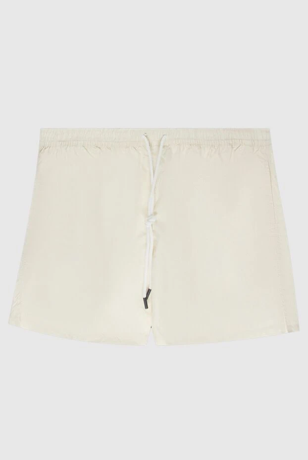 Gran Sasso мужские шорты пляжные из полиэстера белые мужские купить с ценами и фото 171995 - фото 1