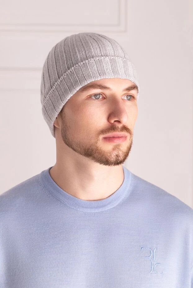 Gran Sasso man white cashmere hat for men buy with prices and photos 172014 - photo 2