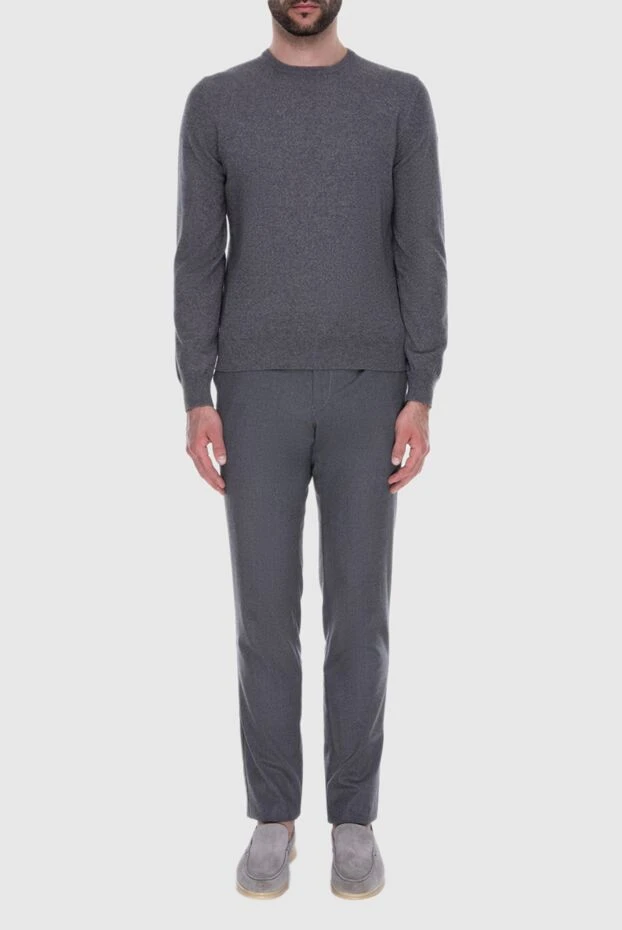 Gran Sasso man cashmere jumper gray for men buy with prices and photos 172040 - photo 2