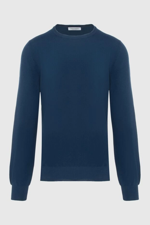 Gran Sasso green cotton jumper. men's 196521 - photo 1