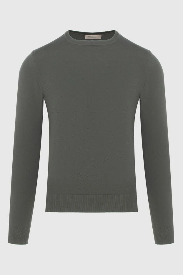 Gran Sasso green cotton jumper. men's 172044 - photo 1