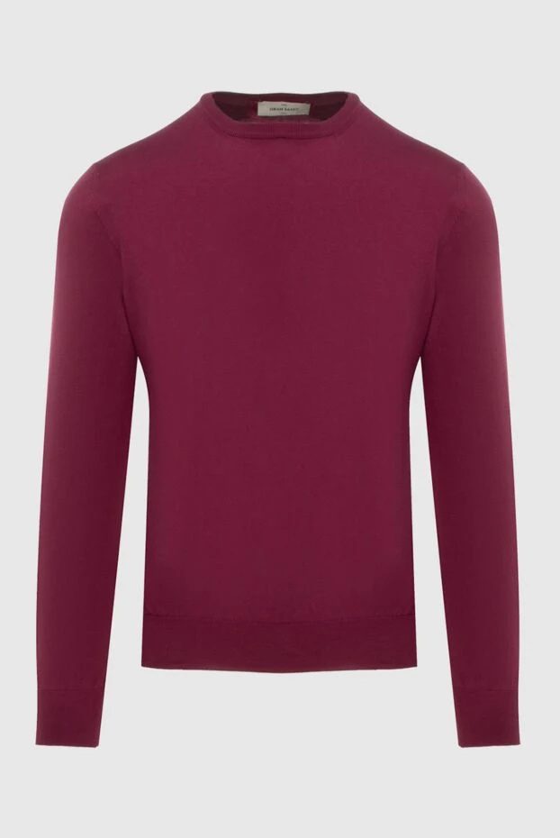 Gran Sasso pink cotton jumper for men 172051 - photo 1