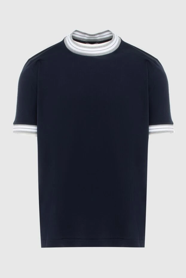 Gran Sasso cotton blue t-shirt for men 172067 - photo 1