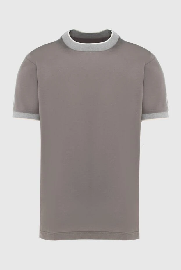 Gran Sasso man t-shirt cotton beige for men buy with prices and photos 172069 - photo 1