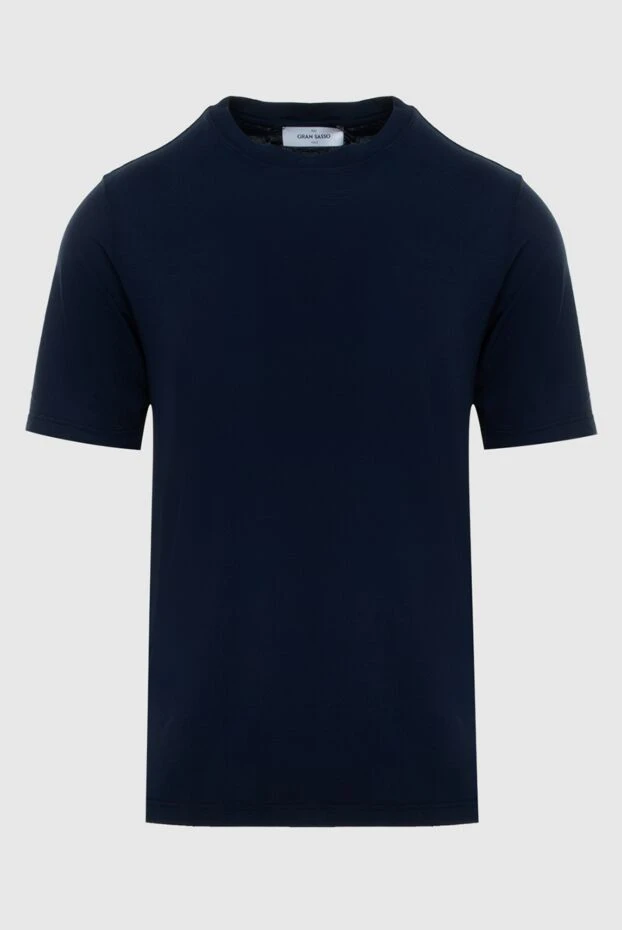 Gran Sasso man t-shirt cotton blue for men 172070 - photo 1