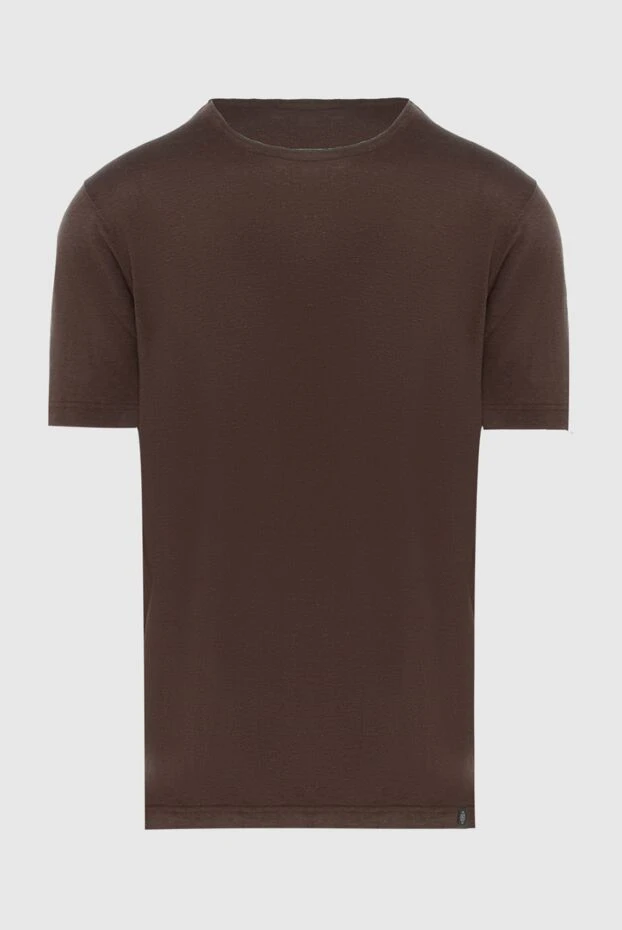 Gran Sasso man t-shirt linen brown for men 172077 - photo 1