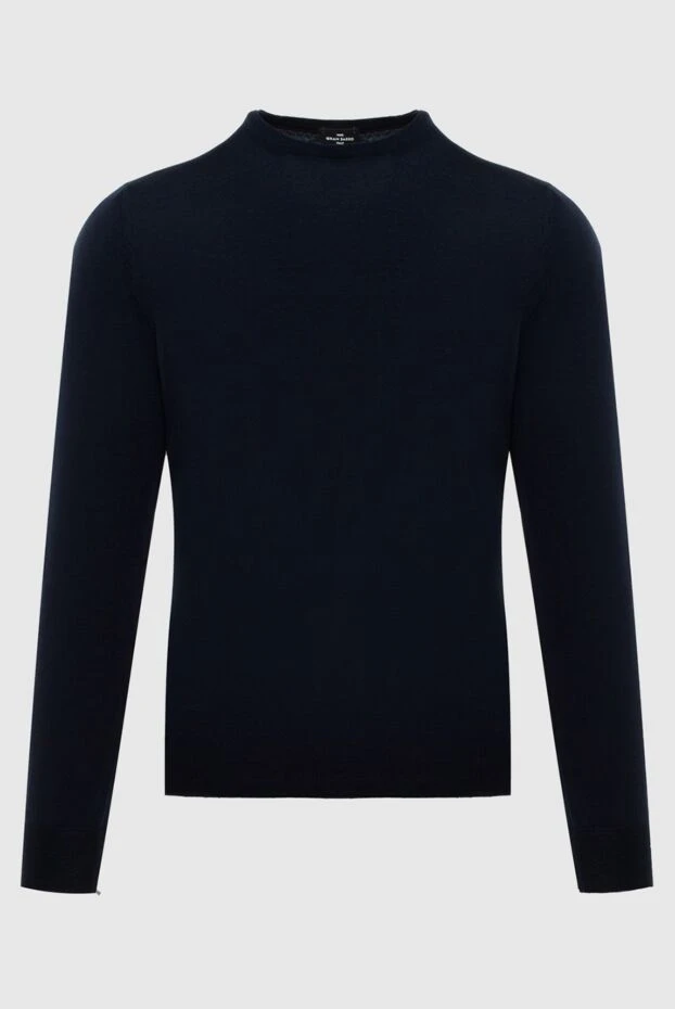 Gran Sasso man blue wool jumper for men 172090 - photo 1