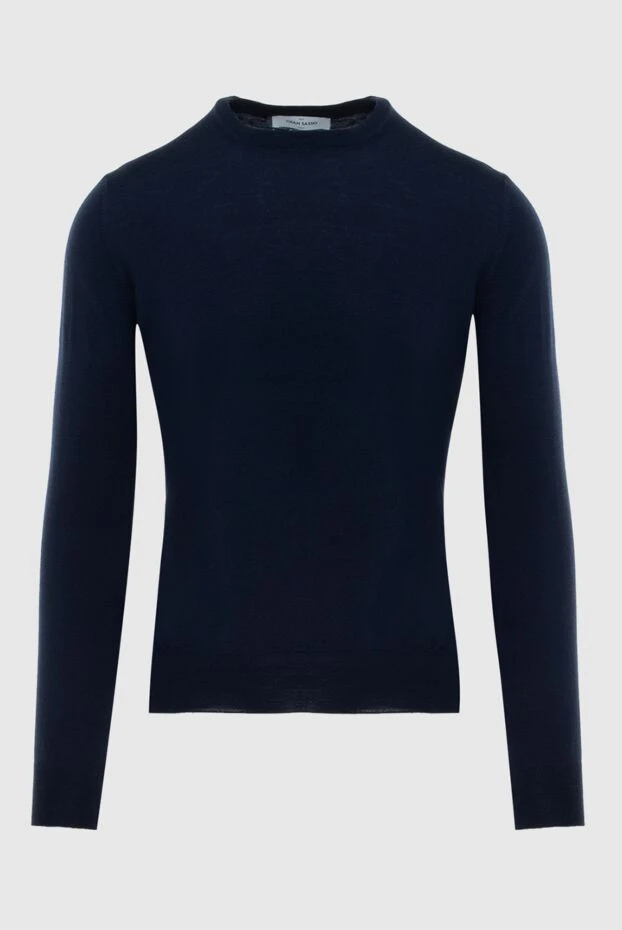 Gran Sasso man blue wool jumper for men buy with prices and photos 172118 - photo 1