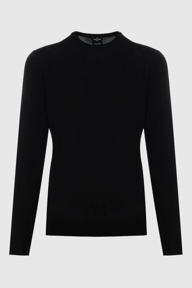 Gran Sasso man black wool jumper for men buy with prices and photos 172129 - photo 1