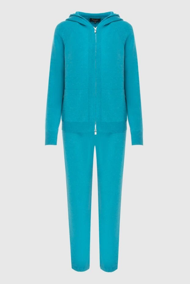 Loro Piana woman women's blue cashmere walking suit buy with prices and photos 172134 - photo 1